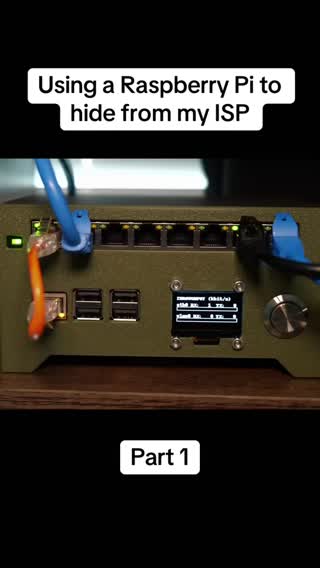 Using a Raspberry Pi to Hide from My ISP