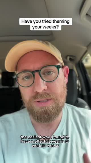 Weekly Intentions and Theming for Focused Leadership