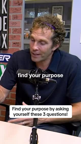 The three questions to ask yourself if you’re trying to find your purpose What do you enjoy? What are you good at? How do you want to serve the world? #life #advice #lessons 