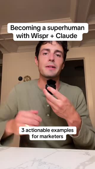 TikTok Keyboard Shortcuts: Wispr and Claude AI Workflow