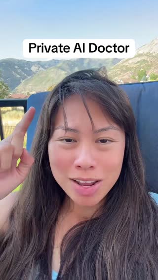 Awesome open source private local AI doctor! Keep track of your medical files, lab tests, etc. obviously still consult medical professionals, this is more of a supplement and personal mini EHR. #ai #doctor #healthcare #medical #sabrinaramonov 