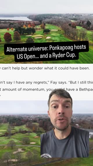 Dug up an article from 2022 outlining the process that the USGA went through to consider Ponkapoag as a U.S. Open venue.  A real sliding doors moment that could have led to a Ryder Cup. Just like Bethpage Black. 