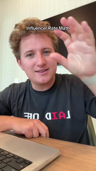 Influencer rates are somehow still the Wild West #influencermarketing 