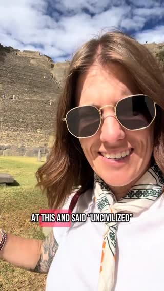WE DON’T GIVE ANCIENT PEOPLE ENOUGH CREDIT FOR ANYTHING #peru #machupicchu #inca #history #learnwithme #ancientcoolthings #historytok #historicaltravelsociety #teacher #tawantinsuyu #quechua #incanempire #travelwithme #modernsadthings 