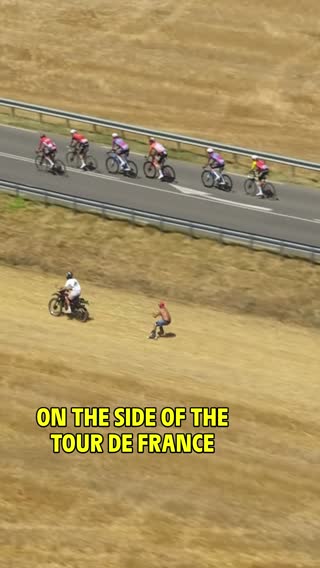 👀 Spotted! - #TourdeFrance #cycling #sportstiktok 