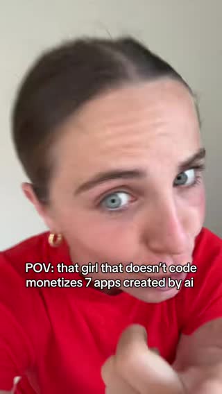 I’m no coding wizard butttt a girl is monetizing with Rork ai #rorkai #monetize #ai #fyp 