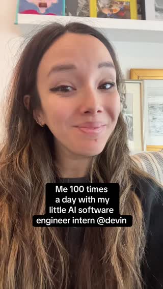 Forget cursor my favorite coworker is Devin #ai #vibecoding #aiengineer #cursor #devin #startup #founder #tech #softwareengineer #startuplife 