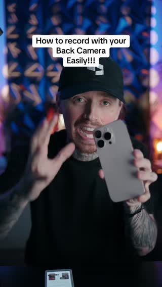 This is my favorite back, camera reminder for recording videos with your back camera!!!! ##vlogselfiemonitor##phonemonitorscreen##tiktokshopcreatorpicks