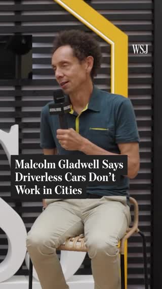 Author Malcolm Gladwell explains why he thinks driverless cars will fail in urban centers—and why he ran circles (literally) around a Waymo vehicle.