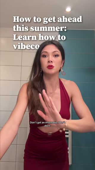 DONT GET AN INTERNSHIP!!!! People have been asking me for resources, well here you go. This hackathon is the best way to get into the community and give it a go. Absolutely no experience required… they’ll even help you come up with ideas. Check it out!! @boltdotnew 