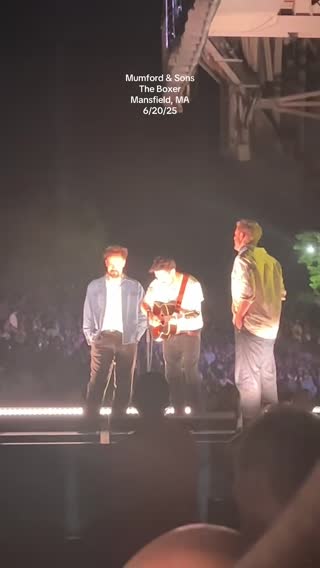 The Boxer - Mumford & Sons Mansfield, MA 6/20/25 What an incredible experience @Mumford & Sons #mumfordandsons #concert #theboxer #fyppp #xfinityfanthem #xfinitycenter 