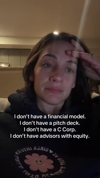 Basically, I don’t have most of the things startups are supposed to have at this stage. Why? Because I didn’t need them. I know my numbers, my spend, my break-even point. I know what not to do to shit the bed completely. Now that I have paying customers, it actually makes sense to build projections. Before? It would’ve just been noise. Today, I shared this with another founder and she said: “Wow. Thank you for saying that.” Uh... you're welcome?? She said, no one says these things out loud; everyone seems to have it all figured out. But they don’t. The internet paints a picture of what people want you to see.  Not what is actually happening behind the scenes.  This is why I share as much as I can.  I want to normalize this.  I want people to feel comfortable talking about revenue, and lost customers, and broken funnels, and mistakes made.  How will any of us learn if we don't know these things?! And don't come after me advisors, I'll make the model this weekend.
