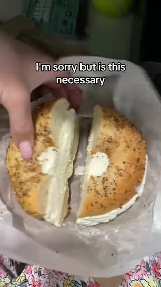 The tariffs have actually decreased the cream cheese levels in my bagels here in NYC. And I don’t appreciate it…