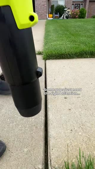 These expansion joints aren’t just cracks and gaps… They’re invitations for weeds, water, and shifting slabs. I packed this one with play sand and a backer rod to get the depth right, then sealed it up with Sika self-leveling polyurethane and topped it off with a light layer of sand for a subtle finish. It’s a simple fix now that can save frustration later. Everything I used is linked in the bio if you’re ready to knock out a few cracks of your own. #DIYProjects #SidewalkRepair #fixedit 