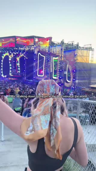 Walking down to the pit at the gorge will always be a vibe! Ready to rage and party!   #beyondwonderland #basscanyon2024 #rave #edc #thegorge #festivalvibe #edmfamily #pov 