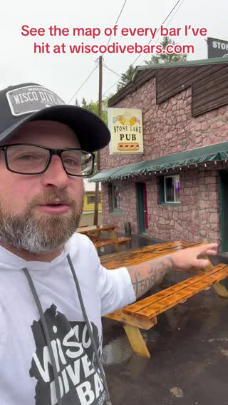 Stone Lake Pub in Stone Lake, WI #vibes #amazing #wisconsin #travel #wiscodivebars #old #upnorth #tavernleagueofwisconsin 