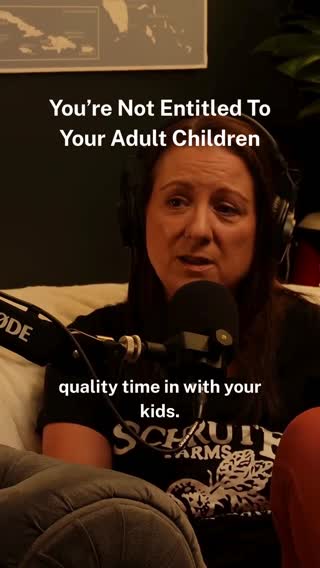 Episode 33 has dropped! The reward for the time and effort a parent puts into the relationship with their child during their formative years, is quality time spent with them in their adult years - Episode 33 #adultchildren #parenting #parents #family #genx #podcast