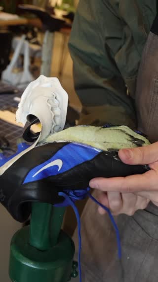 Nike hypervenom GX made in Italy resoled with Vibram Italian made outdoor sole. 