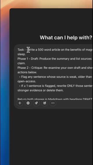 How to get more reliable output from ChatGPT