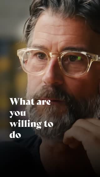 How willing are you? If you are seeking to change your life, your words need to be followed up by actions that demonstrate that willingness. --lifted from my conversation with Chris Williamson on the Modern Wisdom Podcast. ✌🏼🌱 - Rich