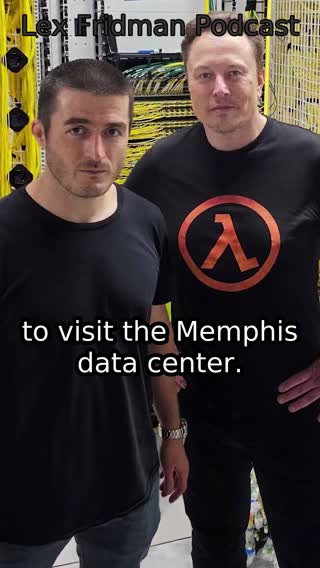Lex Fridman on visiting xAI cluster with Elon Musk - clip from Lex Fridman Podcast #459 with Dylan Patel and Nathan Lambert. Guest bio: Dylan Patel is the founder of SemiAnalysis, a research & analysis company specializing in semiconductors, GPUs, CPUs, and AI hardware. Nathan Lambert is a research scientist at the Allen Institute for AI (Ai2) and the author of a blog on AI called Interconnects.