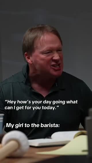 Have your order ready at all times 💀 @Barstool Gruden 
