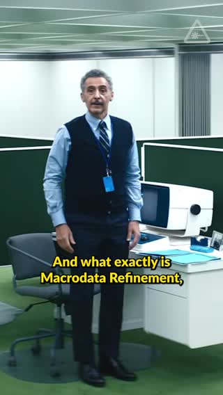 What does Macrodata Refinement actual do? #Severance #AppleTV