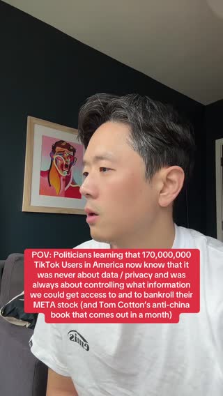 regardless of the outcome of the tiktok ban… we know. #tiktokban 