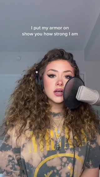 an anthem 🥹🖤 #singing #cover #fyp