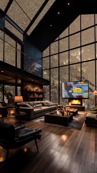 Tag someone you would like to stay here 🥰 #fyp #luxury #winter #monitizetiktok #usa