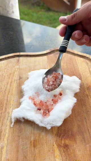 The hidden secret of coarse salt in cotton. (They don't want you to k...