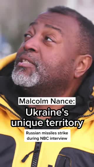 Russian missiles strike #Lviv as NBC News’ Ali Arouzi interviews Malc...