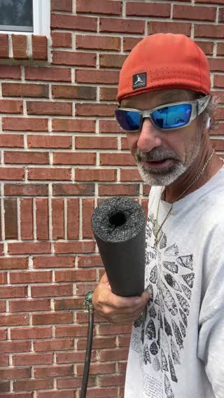 Pool noodle garden hose hack #jmg8tor