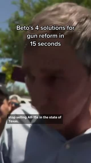 It took Beto O'Rourke just 15 seconds to rattle off 4 common-sense gu...