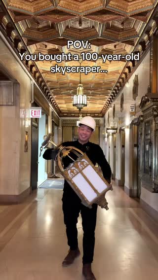 Impulsively bought a 100-year-old skyscraper and now I’m finding stuf...