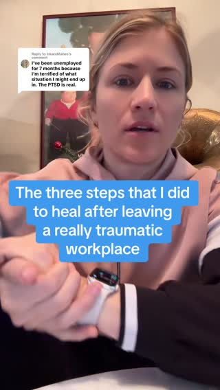 Replying to @InkandAshes how to heal after leaving a traumatic workplace. I could make a million of these videos #worktrauma #worktraumas #womenintheworkplace #womenintheworkforce #vicepreseidentofmarketing #fyp 