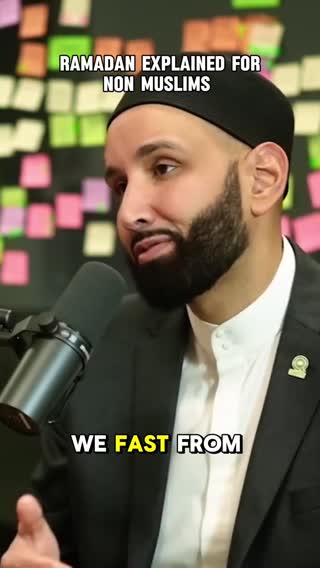 Ramadan explained briefly for non muslims! #omarsuleiman #ramadan #islam 