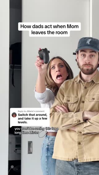 Replying to @JMarie when the roles are reversed.. 👨🏻👩🏼🙄 w/ @Lindsay Stone #momsoftiktok #dadsoftiktok #familyfun 