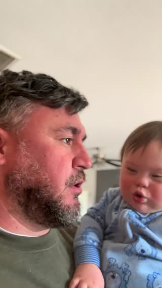 Love him so much! Breaking down walls yall!! #down #blessed #babiesoftiktok #vibes #vibecheck @Linz & Bash 