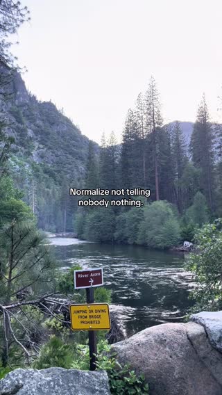 Let’s just keep it to ourselves. #fyp #parati #foryoupageofficialll #yosemitenationalpark #yosemite #camp #bikes #summer #rivers #river #roadto20k 