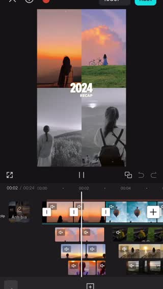 New template #CapCut #viral #fyp #tutorial #recap #2025 #hthjnhhh #capcut_huuthinh 