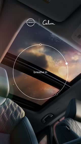Take this moment for you. And unlock even more, with hours of relaxation inspired by the All-New Nissan Murano, now on Calm.