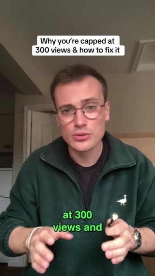 Why you’re stuck at 300 views per video & 3 ways of fixing it #creatorsearchinsights #tiktokgrowth 