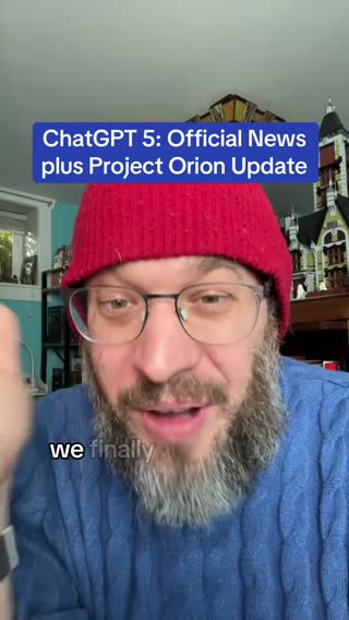 ChatGPT 5 feels like it’s the holy grail at this point lol  Big AI news! OpenAI’s Sam Altman just shared major updates about what’s next, and it’s going to change how we use ChatGPT. Right now, choosing a model in the app is way too complicated—there are like six different options, each with different capabilities. OpenAI is fixing that. First, they’re launching GPT-4.5 (Orion) this winter. It’s a super-fast model but not a deep reasoning AI. This will be the last separately named model—after that, everything gets rolled into ChatGPT-5. So what’s different? ChatGPT-5 will be one model that does everything—it will know when to respond fast and when to take more time to think deeply. It will also include deep research and operator mode automatically. Instead of making users pick different versions, it will figure it out on its own. We don’t have a launch date yet, but based on OpenAI’s release cycle, expect ChatGPT-5 by summer 2025. Also, weird fact—did you know AI.com redirects to DeepSeek, but DeepSeek doesn’t actually own it? Turns out a company in Malaysia rents it out for big money to whoever pays. Wild. This is a huge shift in AI usability. OpenAI wants AI to feel seamless and smart—not like picking the right settings on a confusing app. Do you think this is the right move? Let’s discuss! #product #productmanager #productmanagement #startup #business #openai #llm #ai #microsoft #google #gemini #anthropic #claude #llama #meta #nvidia #career #careeradvice #mentor #mentorship #mentortiktok #mentortok #careertok #job #jobadvice #future #2024 #story #news #dev #coding #code #engineering #engineer #coder #sales #cs #marketing #agent #work #workflow #smart #thinking #strategy #cool #real #jobtips #hack #hacks #tip #tips #tech #techtok #techtiktok #openaidevday #aiupdates #techtrends #voiceAI #developerlife #cursor #replit #pythagora #bolt