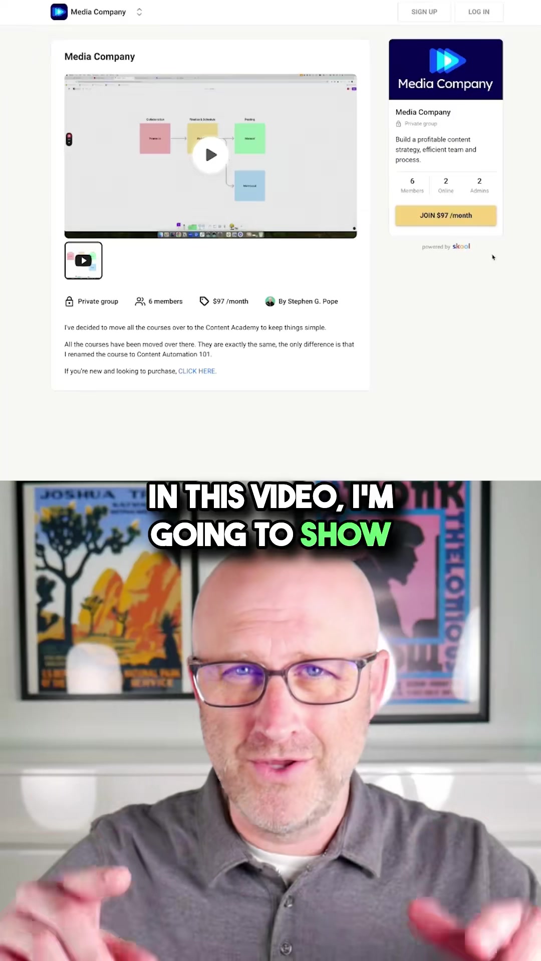 Build a sales funnel using Skool.