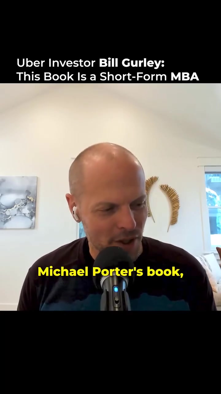 This Book Is a Short-Form MBA @timferriss 

Book: Michael Porter’s – Competitive Strategy

My new book, Runnin' Down a Dream: How to Thrive in a Career You Actually Love, is live now! Check the link in my bio to get your copy.