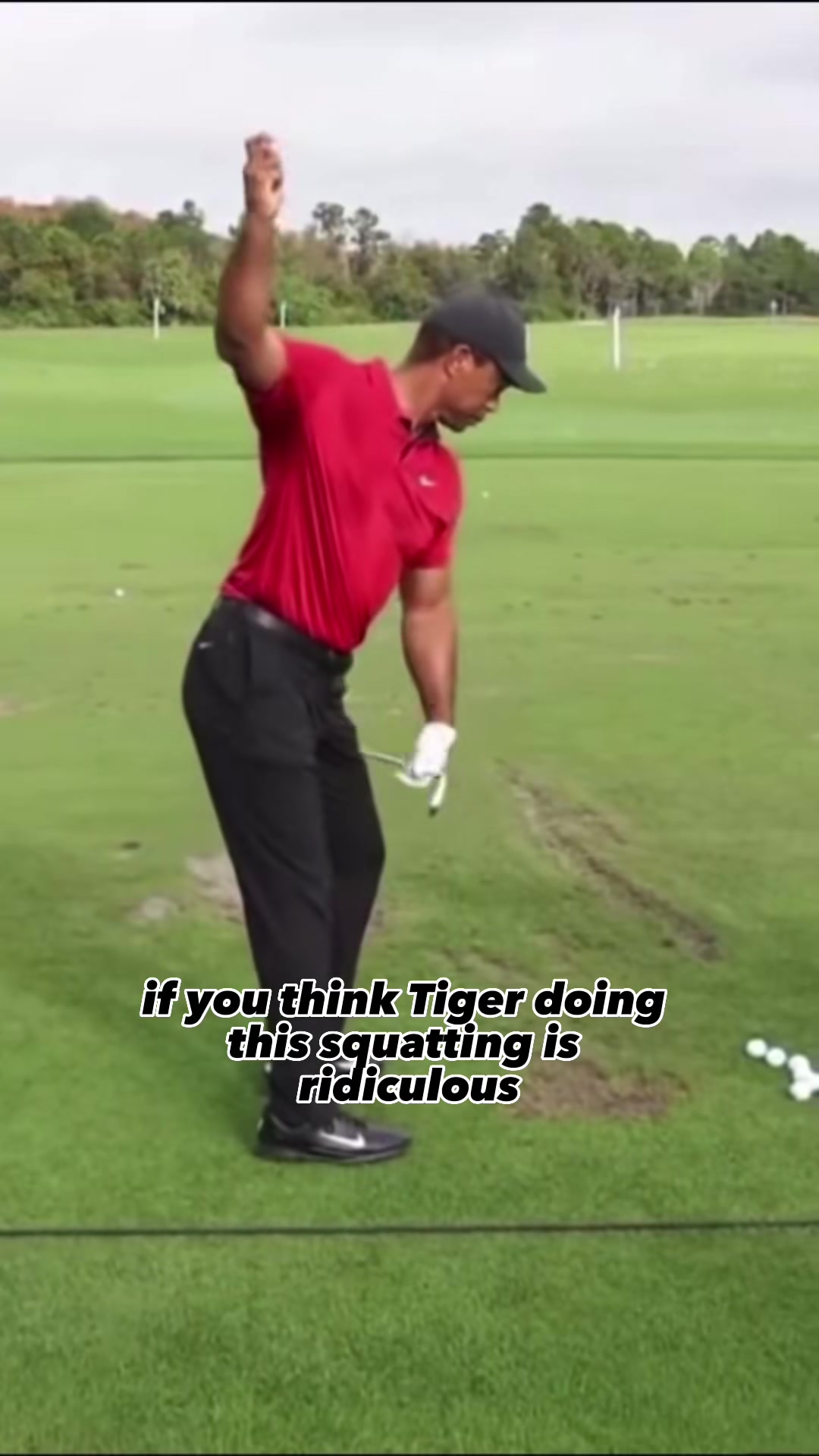 Tiger using the ground for POWER 🤩#golf #golftips #golftiktok 