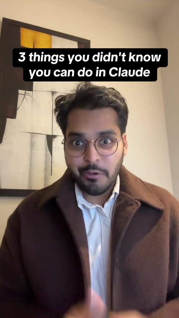things you didn't know you can do in Claude!  #aitools #artificialintelligence #ai #claude #chatgpt 
