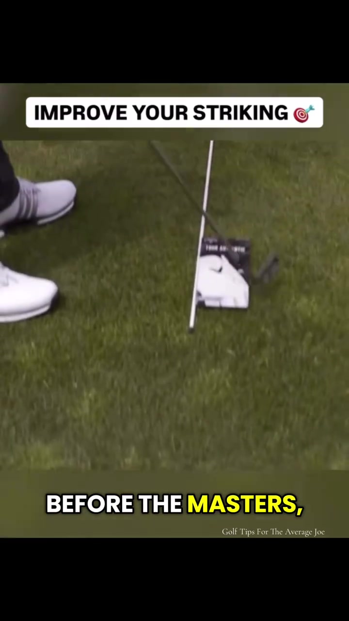Xander Schauffles simple tip to fixing your club face live during any round of golf golftips golfswing practice golftiktok golfishard