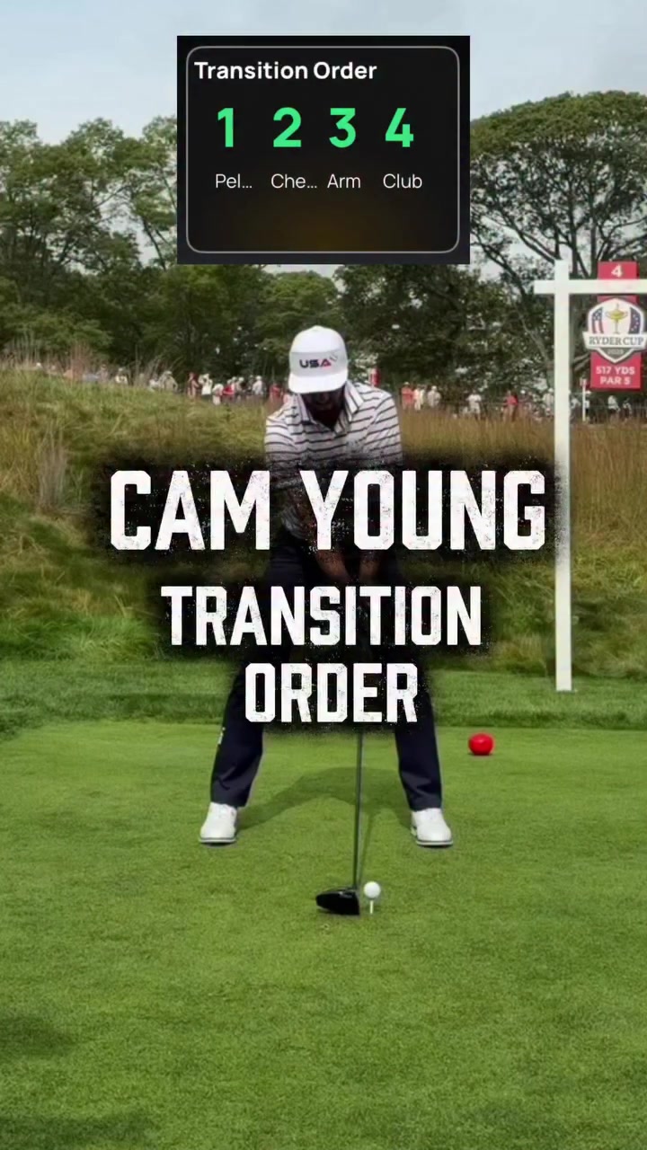 Cam Young’s Perfect Downswing Sequence Explained 🏌️‍♂️
